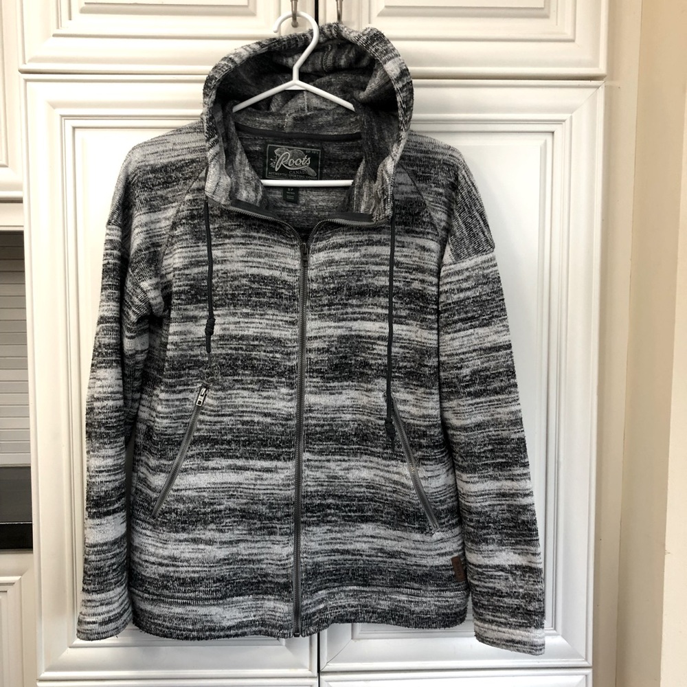 Roots Men’s knit zip hoodie